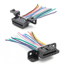 Load image into Gallery viewer, 10cm/30cm 16pin J1962F OBD2 Extension Cable Male line to Female Automotive for Car Diagnostic auto Tool OBD 2 Connector 