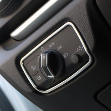 Load image into Gallery viewer, Stainless Steel Car Head Light Switch Panel Frame Cover Sticker Accessories for Audi A3 8V 2014 - 2019 LHD