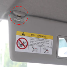 Load image into Gallery viewer, 1Pc Car Sun Visor Hook Fixing Clip Bracket Hanger Interior Accessories for VW Bora IV Golf 4 GTI Jetta A4 Passat B5 B6 Polo 9N Beetle Caddy Skoda Octavia 2 A5