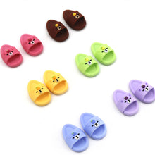 Load image into Gallery viewer, For Labubu Shoes Suitable for 17cm Cotton Dolls Shoes Slipper Toys Casual Sandal Dolls Accessories DIY Doll Toys