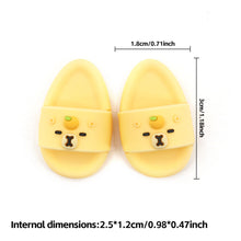 Load image into Gallery viewer, For Labubu Shoes Suitable for 17cm Cotton Dolls Shoes Slipper Toys Casual Sandal Dolls Accessories DIY Doll Toys