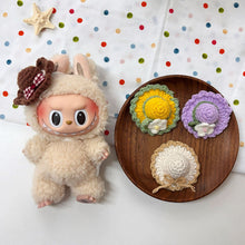 Load image into Gallery viewer, Doll Hat for 17cm Labubu 13cm Joker Bear Doll Color Match Cape Kawaii Cute Doll Accessories Kids Girls Toys