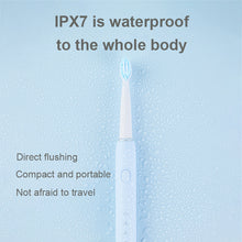Load image into Gallery viewer, Portable Sonic Electric Toothbrush for Adults IPX7 Waterproof Toothbrushes High Frequency Health Oral Care Compact Travel Design