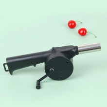 Load image into Gallery viewer, Adjustable Airflow Fire Blower For BBQ Charcoal Grill Hand Crank Blower Fire Making-Effective Outdoor BBQ Tools Camping Fire Starter Tool