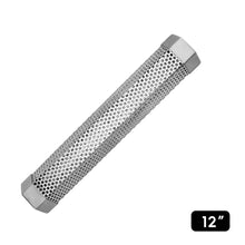 Load image into Gallery viewer, Grilled Meat Chicken Smoker Tube Refillable Wood Chip Cold/Hot Smoking Tube for Grill 5-Hour Slow Smoke Wood Pellet Tube Backyard BBQ Camping