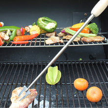Load image into Gallery viewer, Scalable BBQ Forks with Wooden Handle Sticks Skewers Hot Dog Telescoping Roasting Fork Camping BBQ Grill Accessories