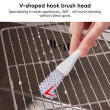 Load image into Gallery viewer, 2in1 Portable Barbecue Grill Cleaning Brush Crevice Barbecue Net Range hood cleaning Tool Outdoor Home BBQ Kitchen Accessories