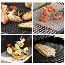 Load image into Gallery viewer, Non-Stick BBQ Grid Pad High Temperature Resistant Barbecue Mesh Grill Accessories Cooking Pads Baking Grill Tool
