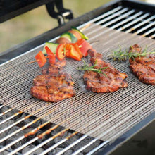 Load image into Gallery viewer, Non-Stick BBQ Grid Pad High Temperature Resistant Barbecue Mesh Grill Accessories Cooking Pads Baking Grill Tool