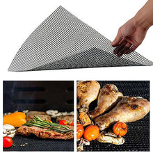 Load image into Gallery viewer, Non-Stick BBQ Grid Pad High Temperature Resistant Barbecue Mesh Grill Accessories Cooking Pads Baking Grill Tool