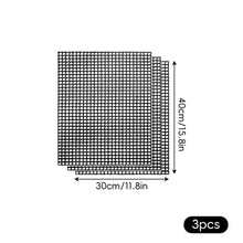 Load image into Gallery viewer, Non-Stick BBQ Grid Pad High Temperature Resistant Barbecue Mesh Grill Accessories Cooking Pads Baking Grill Tool