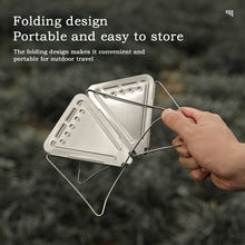 Load image into Gallery viewer, Folding Coffee Dripper Rack Coffee Filter Stand Slow Brewing Accessories Funnel Camping Supplies Outdoor Home Drinking Tools