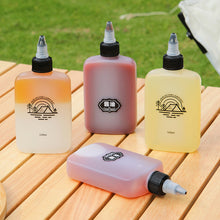 Load image into Gallery viewer, Outdoor Oil Pot 120ML Oil Sauce Seasoning Bottle BPA-Free Condiment Container Seasoning Jar Squeeze Bottle Camping Supplies