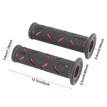 Load image into Gallery viewer, Universal 22mm Motorcycle Handlebar Motorbike Grips Rubber Modification Accessories Moto Handles