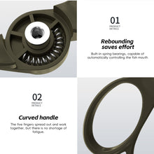 Load image into Gallery viewer, 1PC Mini Handheld Lure Fish Controller Anti-Slip Sawtooth Jaw Clamp Fishing Gear Accessory