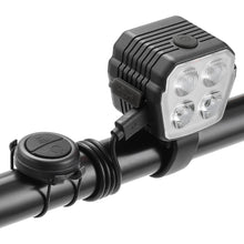 Load image into Gallery viewer, Bicycle Riding Horn Light High And Low Four-Bead Night Riding Warning Light High-Decibel Line-Controlled Horn