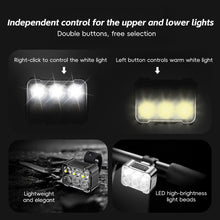 Load image into Gallery viewer, 1PC LED High-Brightness Bicycle Front And Rear Lights Multi-Mode Night Riding Safety Warning Lights Type-C Fast Charging