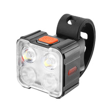 Load image into Gallery viewer, 1PC LED High-Brightness Bicycle Front And Rear Lights Multi-Mode Night Riding Safety Warning Lights Type-C Fast Charging