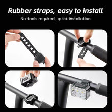 Load image into Gallery viewer, 1PC LED High-Brightness Bicycle Front And Rear Lights Multi-Mode Night Riding Safety Warning Lights Type-C Fast Charging