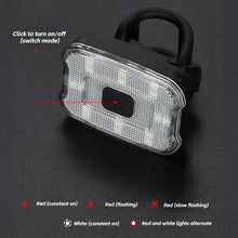 Load image into Gallery viewer, Mountain Bike High-Brightness Riding Taillight Strap Fixed 360° Rotatable Multi-Mode Riding Warning Light