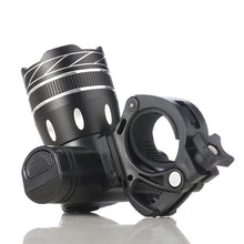 Load image into Gallery viewer, Bicycle Aluminum Alloy Retractable Zoom Headlights High-Brightness Night Riding Warning Lights USB Charging Outdoor Cycling Equipment