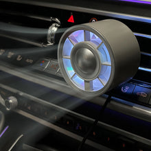 Load image into Gallery viewer, Car Vent Fan With 3-Speed Adjustable With Dazzling Lights Wide-Angle Car Fan USB Charging