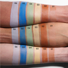 Load image into Gallery viewer, Colorful Liquid Foundation Facial Repair Liquid To Modify Facial Defects 6 Color Women's Daily Portable Cosmetics