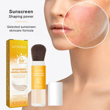 Load image into Gallery viewer, Protective Makeup Setting Powder Light Sweat Resistant Durable Oil Control Waterproof Concealer Makeup Free Natural Makeup Setting Powder