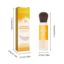 Load image into Gallery viewer, Protective Makeup Setting Powder Light Sweat Resistant Durable Oil Control Waterproof Concealer Makeup Free Natural Makeup Setting Powder