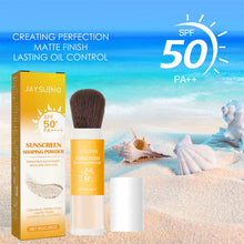 Load image into Gallery viewer, Protective Makeup Setting Powder Light Sweat Resistant Durable Oil Control Waterproof Concealer Makeup Free Natural Makeup Setting Powder