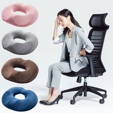 Load image into Gallery viewer, Hemorrhoid Pad Office Cushion Hollow Breathable Fart Pad Popular Product Beautiful Buttocks Tail Vertebrae Donut Cushion