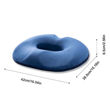 Load image into Gallery viewer, Hemorrhoid Pad Office Cushion Hollow Breathable Fart Pad Popular Product Beautiful Buttocks Tail Vertebrae Donut Cushion