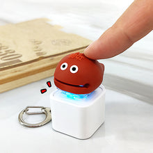 Load image into Gallery viewer, Capybara Chicken Wooden Fish Money bag Lion Fire Hot-swappable Shaft Seat Colorful Effect Shaft Button Keychain