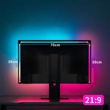 Load image into Gallery viewer, Music Game Sync 24" Screen Gaming Amosphere Ambient Smart TV Monitor LED Strip Backlight Light for Computer Screen