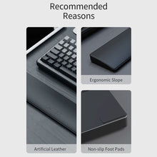Load image into Gallery viewer, Gaming Keyboard Wrist Rest Pad Ergonometric Memory Foam Anti-Slip Rubber Stable Base Palm Rest 81 Keys Keyboard Hand Support
