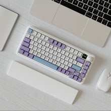 Load image into Gallery viewer, Gaming Keyboard Wrist Rest Pad Ergonometric Memory Foam Anti-Slip Rubber Stable Base Palm Rest 81 Keys Keyboard Hand Support