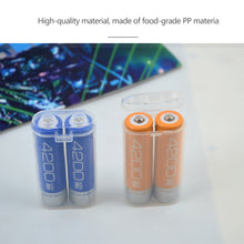 Load image into Gallery viewer, Portable 18650 Battery Storage Box Hard Case Holder Rechargeable Battery Power Box 18650 Battery Case