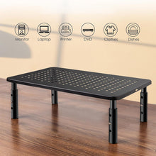 Load image into Gallery viewer, Adjustable Desk Monitor Rack Holder PC Screen Stand Desktop Computer Display Stand For Office Studio Working Study Students
