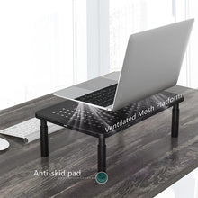 Load image into Gallery viewer, Adjustable Desk Monitor Rack Holder PC Screen Stand Desktop Computer Display Stand For Office Studio Working Study Students
