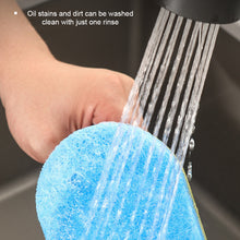 Load image into Gallery viewer, 3PCS Sponge Cleaning Brush With Handle Bathtub Tile Scrub Brush Kitchen Bathroom Cleaning Sponge Brush Household Cleaning Supplies