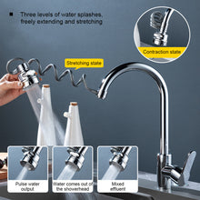 Load image into Gallery viewer, 3 Mode Sink Faucet with Hose 360 Degree Rotation Filter Extension Tube Shower Water Saving Tap Universal Kitchen Gadgets