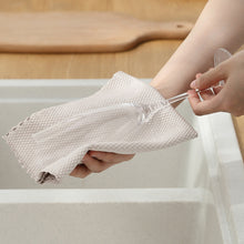 Load image into Gallery viewer, 6pcs Microfiber Glass Cleaning Cloth Rag Lint-Free For Windows Car Kitchen Mirror No Trace Reusable Fish Scale Rag Polishing