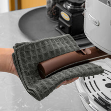 Load image into Gallery viewer, Coffee Bar Cleaning Towels Super Absorbent Microfiber Cleaning Cloth Towel Home Barista Clean Tool Coffee Machine Cleaner