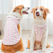 Load image into Gallery viewer, XL-7XL Golden Retriever French Bulldog Clothes Summer Breathable Soft Pet Clothes For Medium and Large Dogs