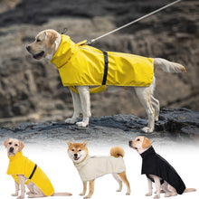 Load image into Gallery viewer, XL-7XL Waterproof Pet Dog Clothes Raincoats With Reflective Strip Dogs Rain Coat Outdoor Jackets Pet Supplies