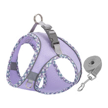 Load image into Gallery viewer, Small Medium Pet Dog Harness for Outdoor Use Set Dog Vest Strap Adjustable Breathable Harness for Dogs Puppy and Cats