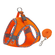 Load image into Gallery viewer, Small Medium Pet Dog Harness for Outdoor Use Set Dog Vest Strap Adjustable Breathable Harness for Dogs Puppy and Cats