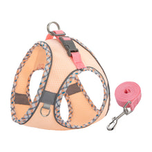 Load image into Gallery viewer, Small Medium Pet Dog Harness for Outdoor Use Set Dog Vest Strap Adjustable Breathable Harness for Dogs Puppy and Cats