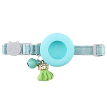 Load image into Gallery viewer, Adjustable Cute Anti Loss Pet Cat Positioning Collar Reflective Tracking Collar Suitable for Airtag for Small Dog Cats