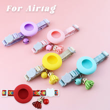 Load image into Gallery viewer, Adjustable Cute Anti Loss Pet Cat Positioning Collar Reflective Tracking Collar Suitable for Airtag for Small Dog Cats